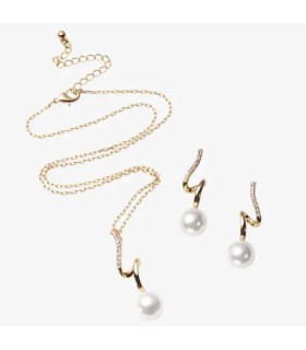 ست گوشواره و گردنبند هیدن جمز