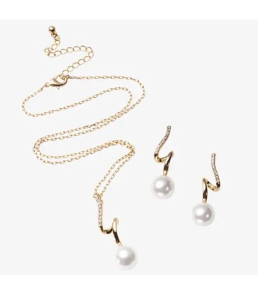 ست گوشواره و گردنبند هیدن جمز