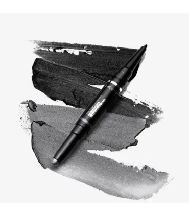 سایه پیچی طوسی متالیک و خط چشم مشکی کالر آنلیمیتد دوان