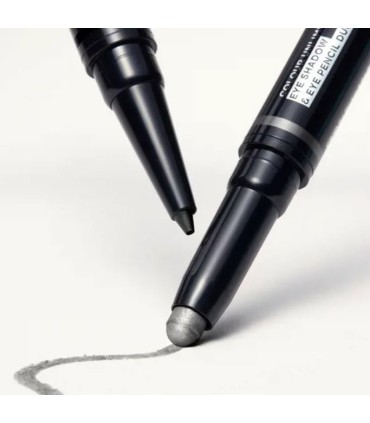 سایه پیچی طوسی متالیک و خط چشم مشکی کالر آنلیمیتد دوان