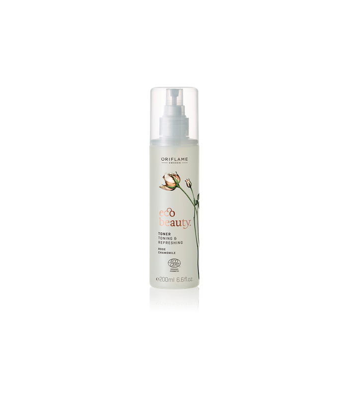 تونر شاداب کننده ارگانیک اکوبیوتی Ecobeauty Toner