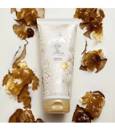 اسکراب بدن شکری شیر و عسل گلد