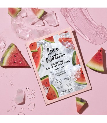 ماسک یخی آبرسان صورت هندوانه لاونیچر