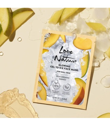 ماسک یخی شاداب کننده صورت انبه لاونیچر