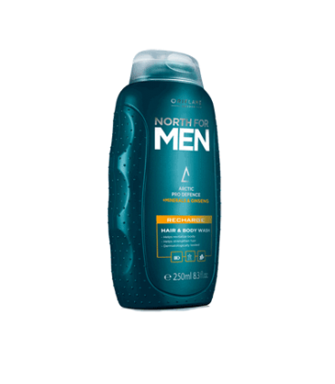 شامپو مو و بدن نورث فورمن ریشارژ North For men Recharge