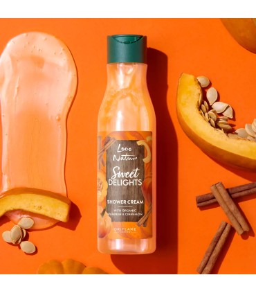 شامپو بدن کرمی دارچین و کدوتنبل سوئیت دیلایت لاونیچر