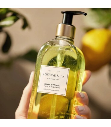 ژل شستشوی دست و بدن لیمو و گل شاهپسند اسنسکو