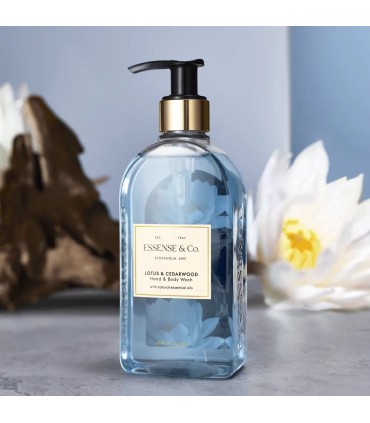 ژل شستشوی دست و بدن نیلوفر و چوب سدر اسنسکو