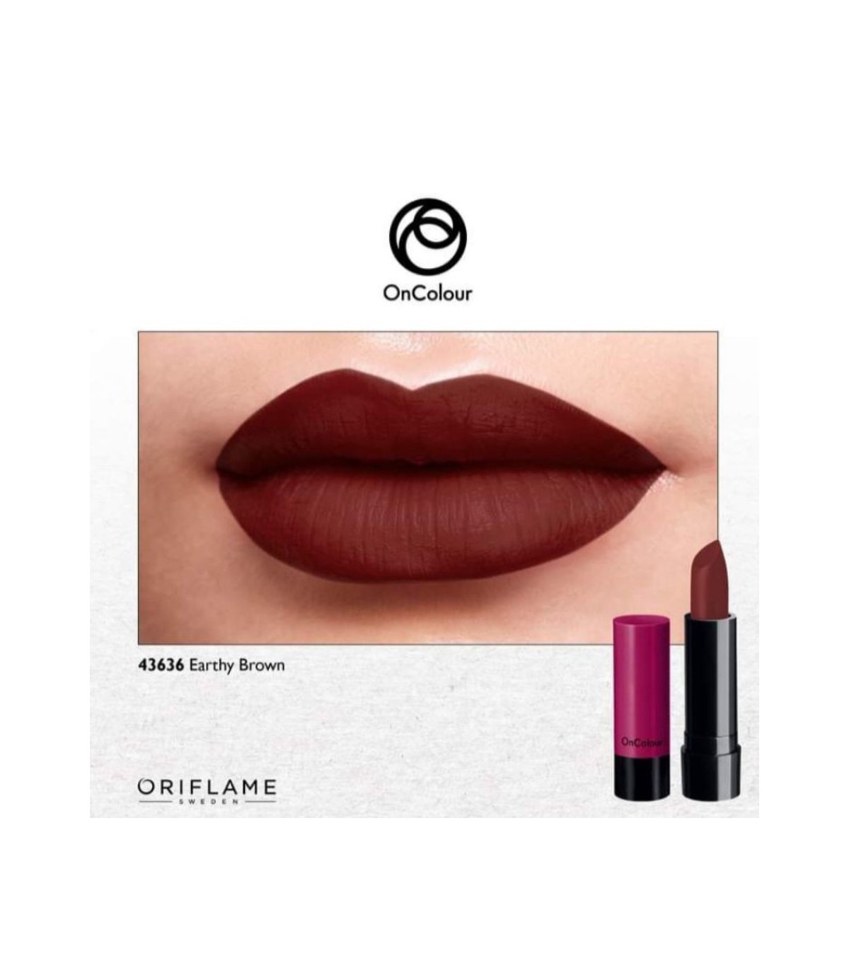 رژلب مینی مات آنکالر رنگ Earthy Brown