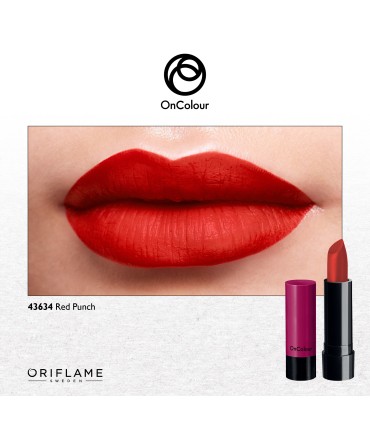 رژلب مینی مات آنکالر رنگ Red Punch