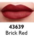 رژلب مینی مات آنکالر رنگ Brick Red
