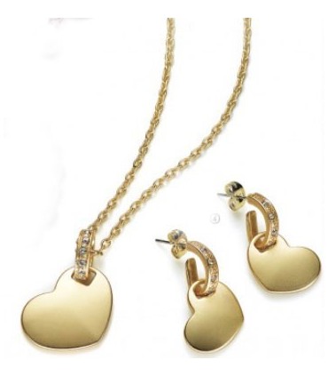 گردنبند قلبی دیتسی Ditsy Heart