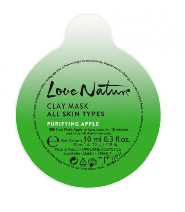 ماسک پاکسازی کننده سیب لاونیچر Love Nature