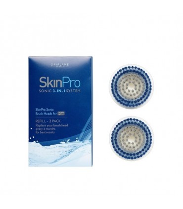 ست دوتایی برس یدکی دستگاه اسکین پرو سونیک Skin Pro Sonic مخصوص آقایان