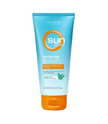لوسیون مرطوب کننده پس از آفتاب سان زون Sun Zone