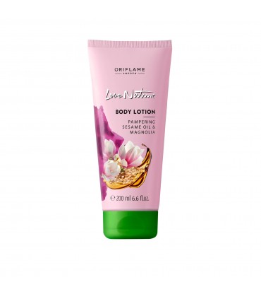 لوسیون بدن مگنولیا و روغن کنجد لاونیچر Love nature