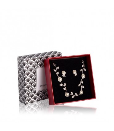 ست گردنبند و گوشواره مدرنا Moderna Jewellery Set