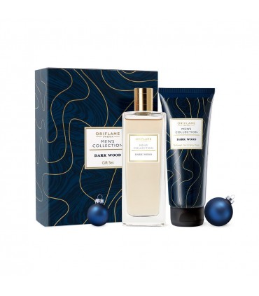 ست کادویی ادوتویلت مردانه و شامپو مو و بدن دارک وود Dark wood