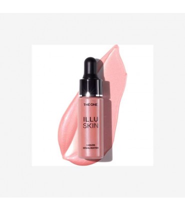 هایلایتر و رژگونه مایع ایلواسکین دوان رنگ صورتی